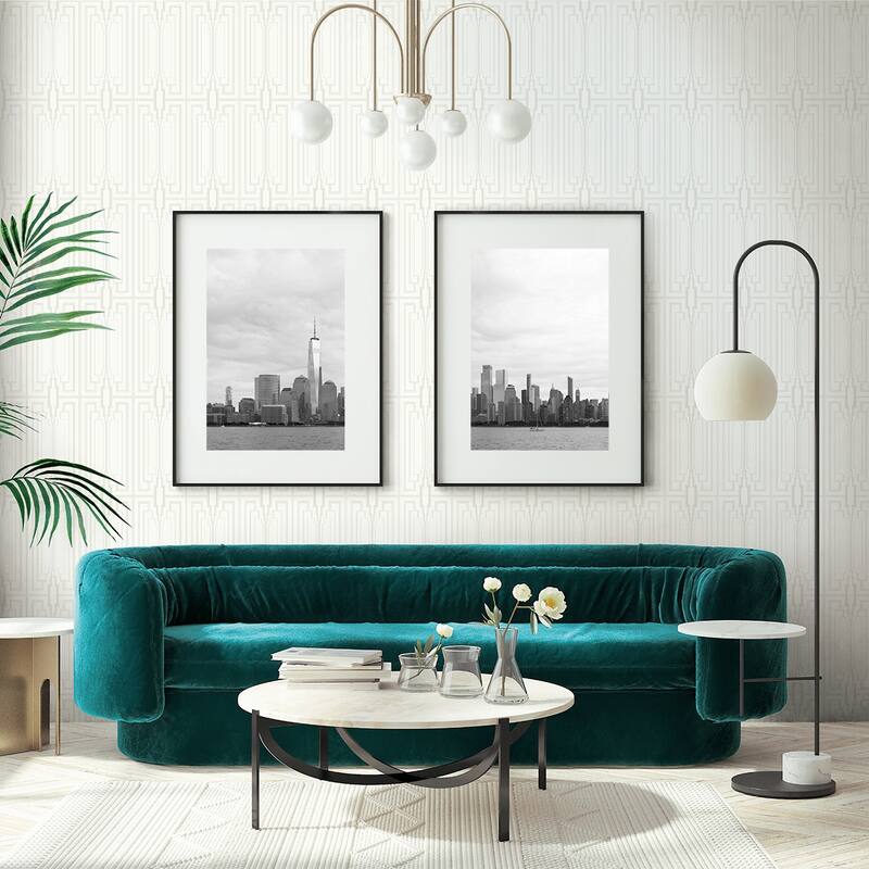 Seabrook Designs Manhattan Nonwoven Unpasted Wallpaper