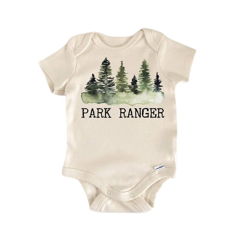 Park Ranger Adventure - Baby Boy Girl Clothes Infant Bodysuit Funny Cute Newborn - White - 6-9M