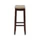 preview thumbnail 10 of 10, Copper Grove Ghindesti Beige Faux Leather 32-inch Bar Stool