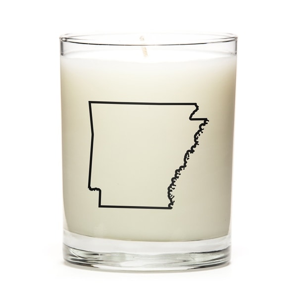 Custom Gift - Map Outline of Arkansas U.S State, Apple Cinnamon