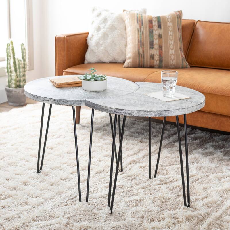 Maisey Mid-Century Coffee Table Set