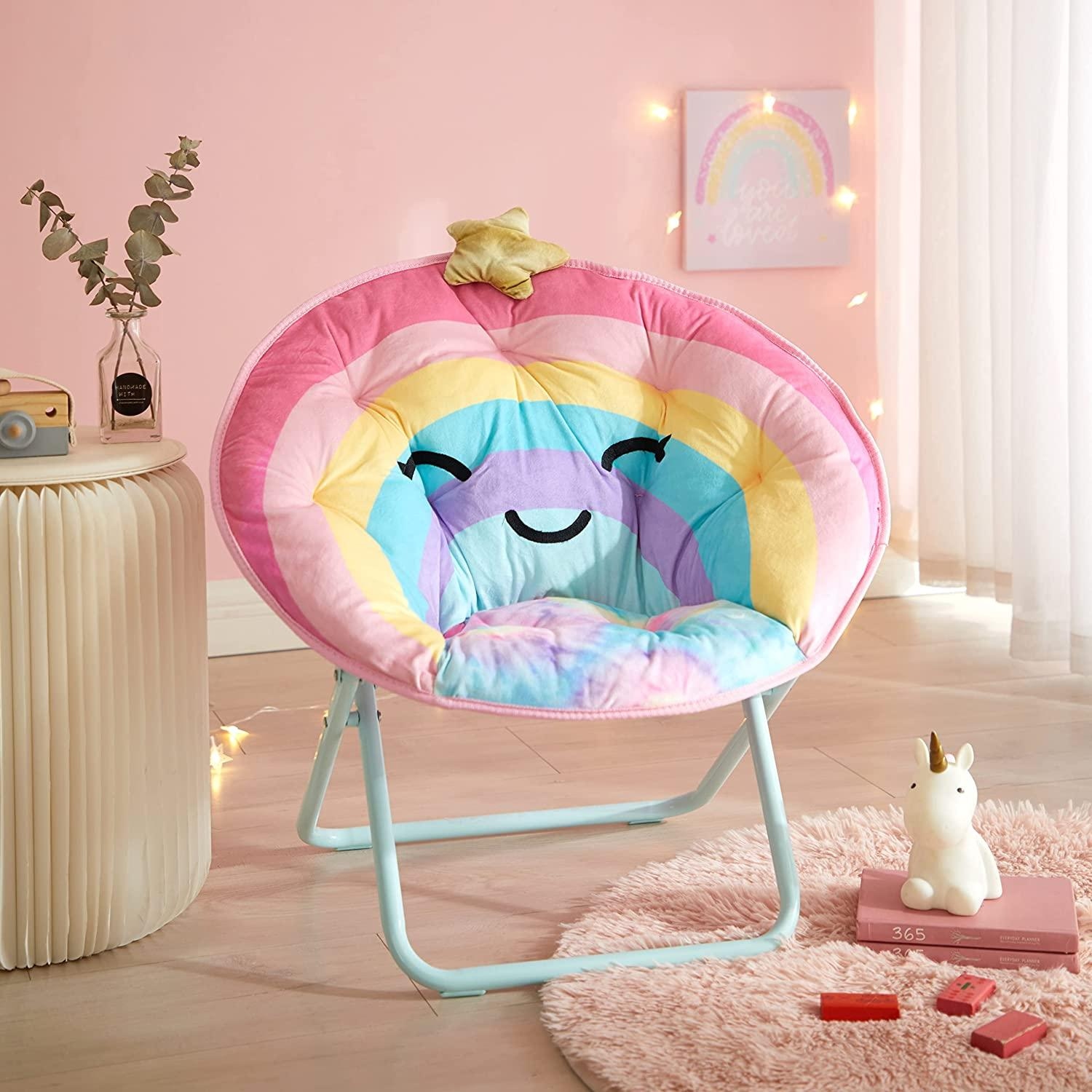 Saucer chair deals for kids