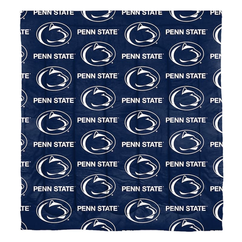 NCAA Rotary 7-piece Full Bed-in-a-Bag Set
