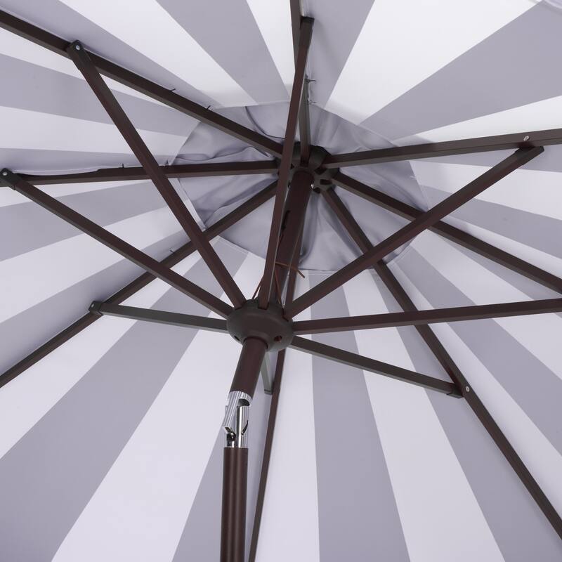 SAFAVIEH Outdoor Living Meze 9ft Crank Umbrella