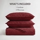 preview thumbnail 8 of 110, Madison Park Quebec Embroidered Reversible Oversized 3-piece Solid Texture Bedspread Quilt Set with Matching Shams