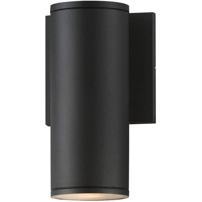 Maxim 86221 Caldera 8" Tall ADA Compliant LED Outdoor Wall Sconce - Black