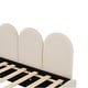 preview thumbnail 10 of 11, Beige Full Size Velvet Platform Bed Daybed with 2 Drawers