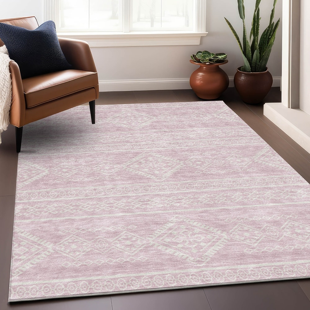 Premium Washable Super Soft Boho Globe Mayfield Rug