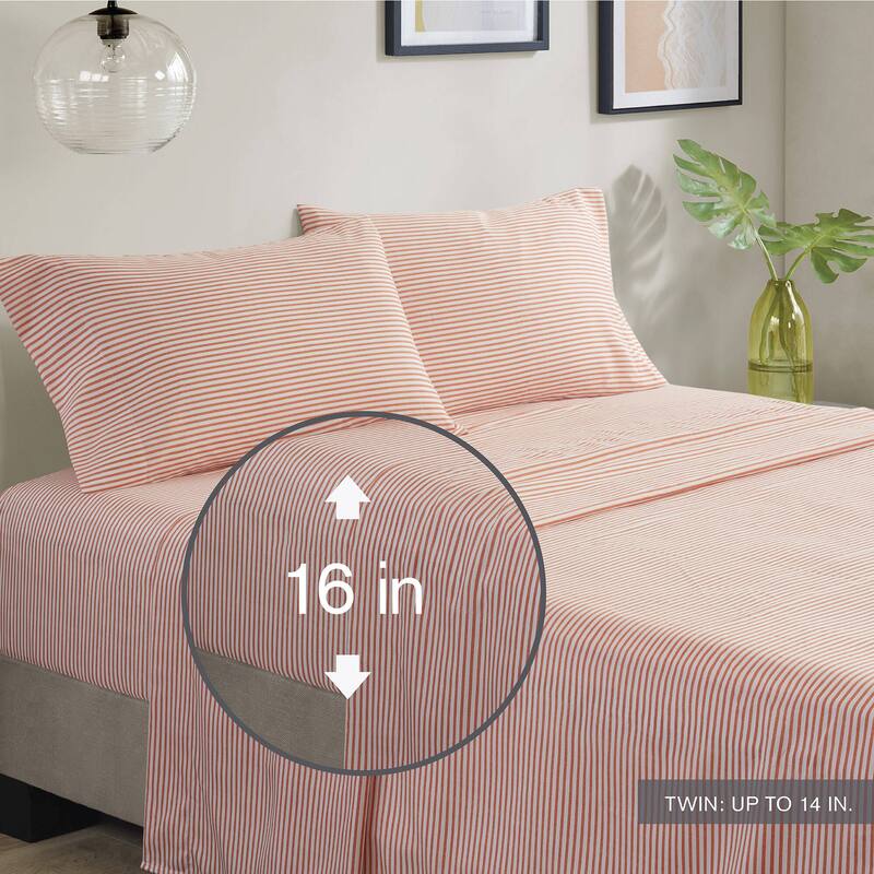Madison Park Essentials Deacon Comforter Set with Bed Sheets