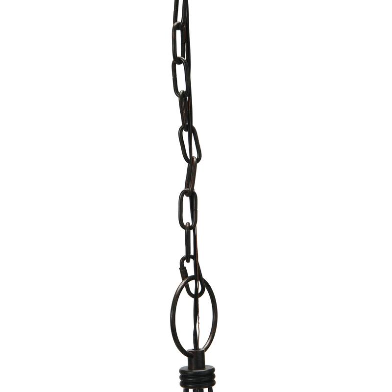 Geometric Iron Ceiling Light