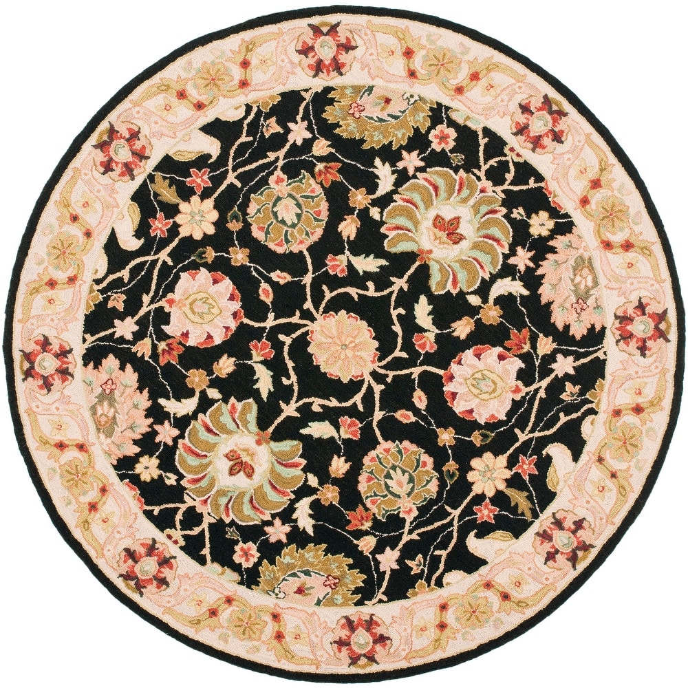 SAFAVIEH Handmade Chelsea Floriana French Country Wool Rug