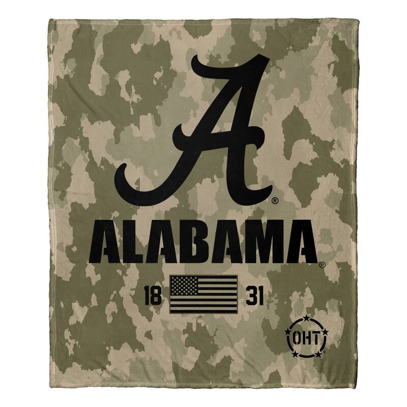 COL 575 Alabama OHT Special OPS Silk Touch Throw - Bed Bath & Beyond ...