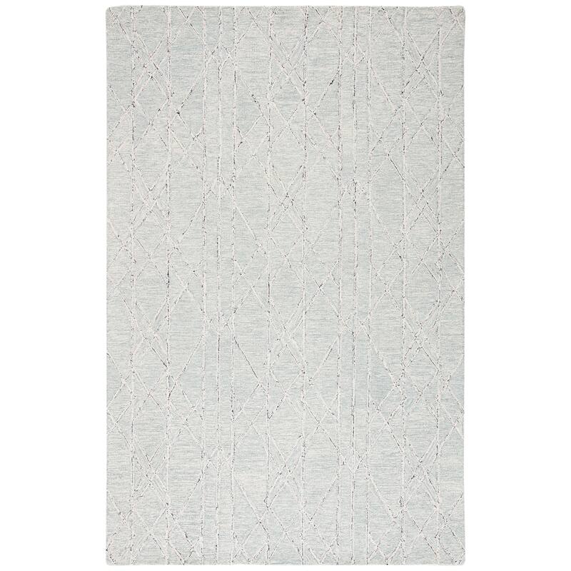 SAFAVIEH Handmade Micro-Loop Bernie Modern Wool Rug