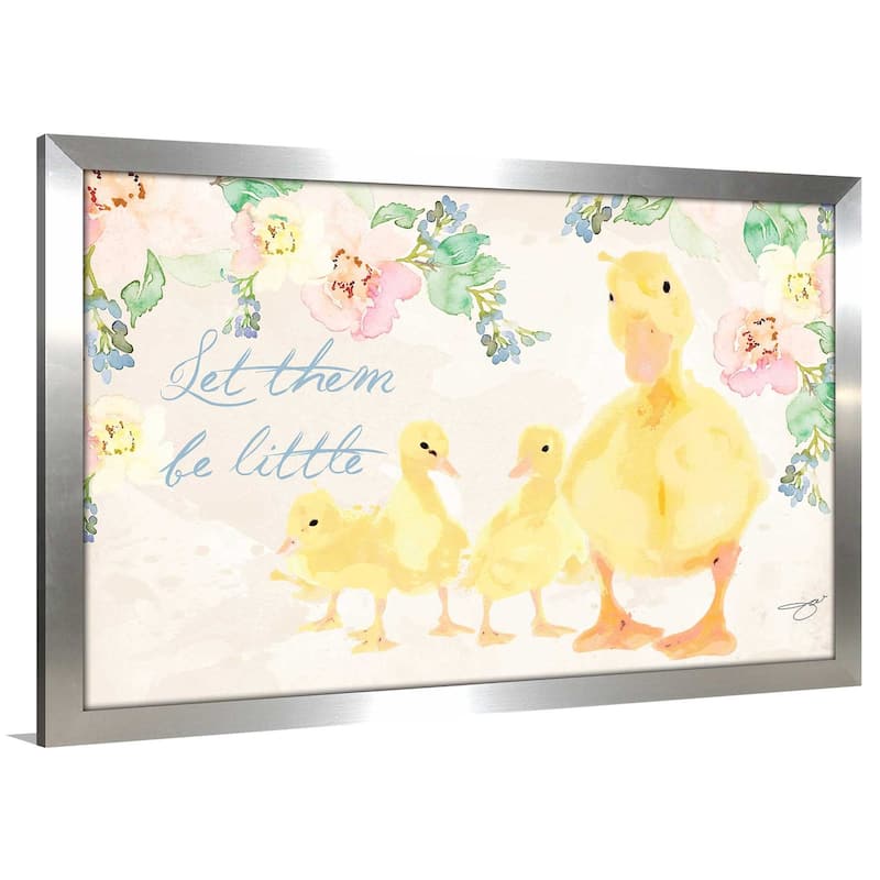 "Let Them Be Little" by Jodi Print on Acrylic