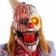 preview thumbnail 18 of 17, Haunted Hill Farm Haunted Hill Farm 6.9 ft. Motion-Activated I Scream Clown Halloween Animatronic by Tekky - Multi