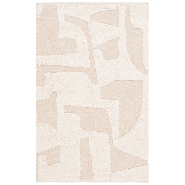 slide 2 of 10, SAFAVIEH Handmade Casablanca Anisca Cotton Rug 2'3" x 5' - Ivory - Rectangle