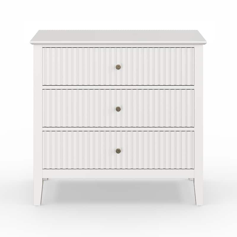 Large 3-Drawer Dresser Storage Cabinet for Bedroom