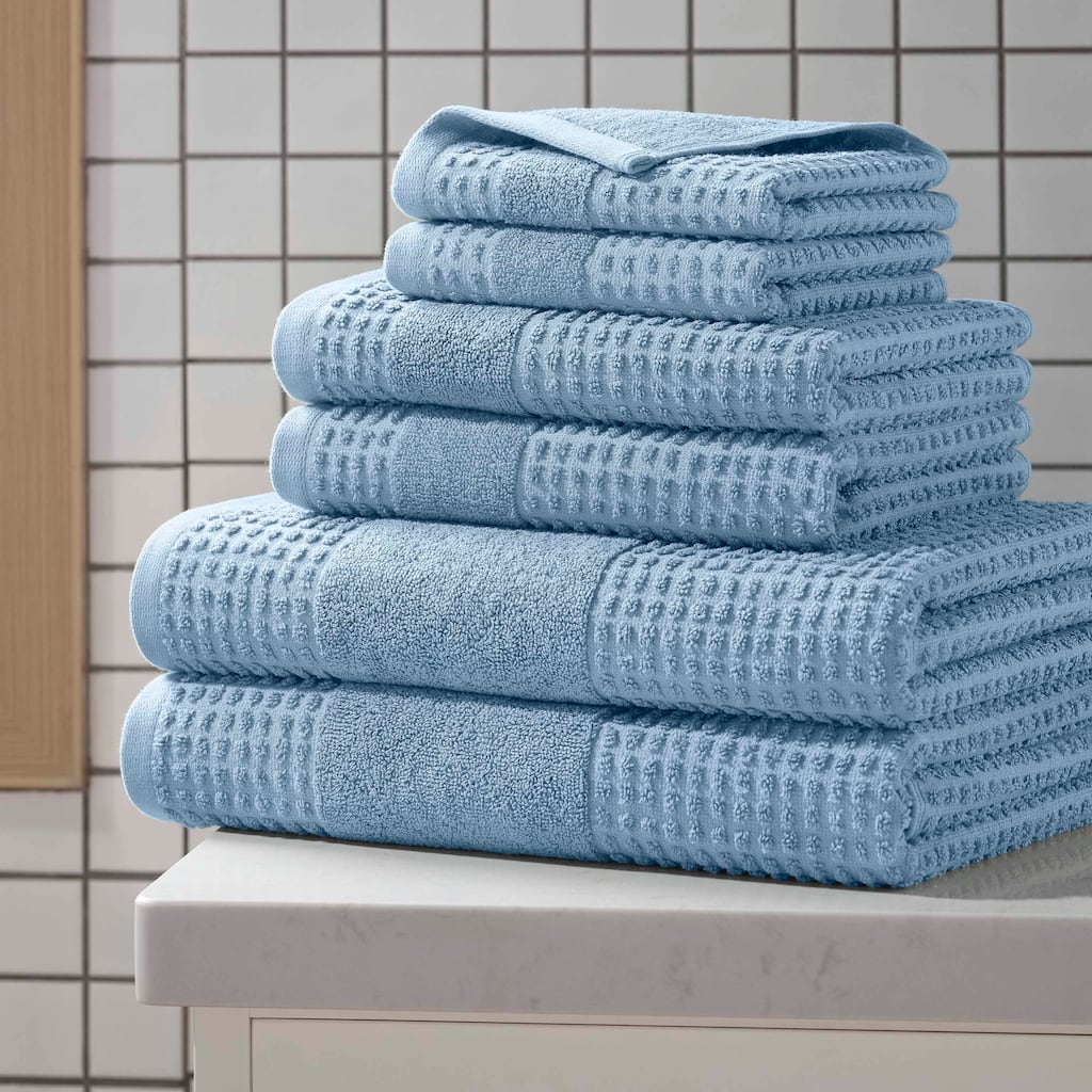Martex Expression Air Sculpted 6-Piece Towel Set Soft & Absorbent