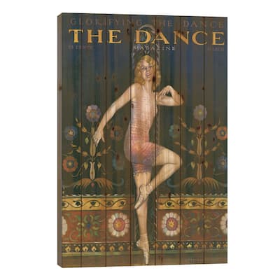 1930s The Dance Magazine Cover Print On Wood by The Advertising Archives - Multi-Color