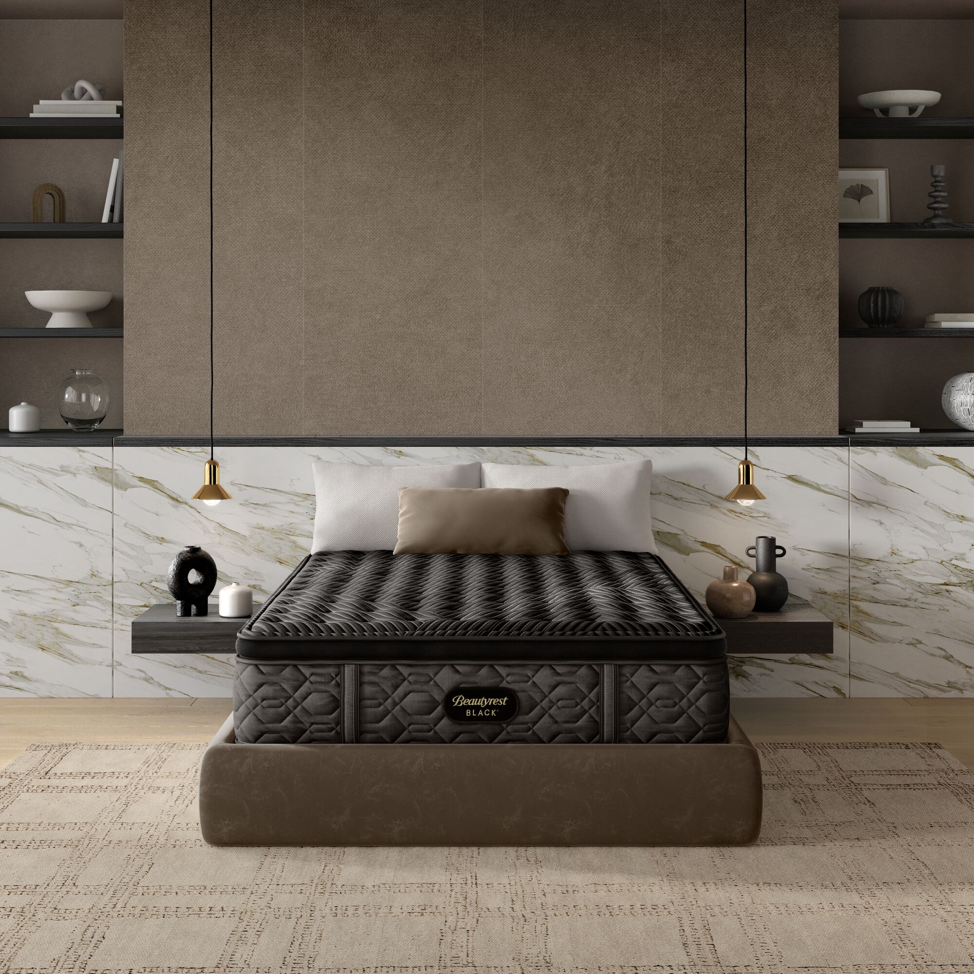 Beautyrest Black Series One 14.25 Firm Pillow Top Mattress On Sale Bed Bath Beyond 40555964