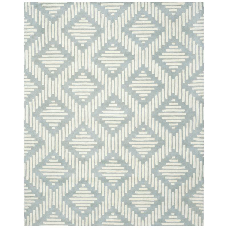SAFAVIEH Handmade Chatham Onerva Modern Moroccan Wool Rug