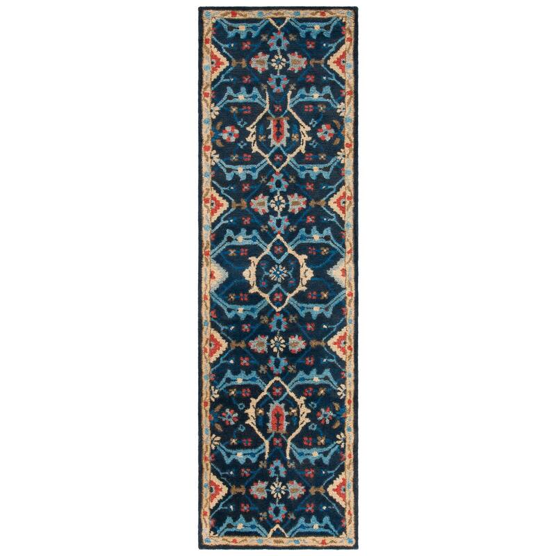 SAFAVIEH Handmade Heritage Knot Traditional Oriental Wool Rug