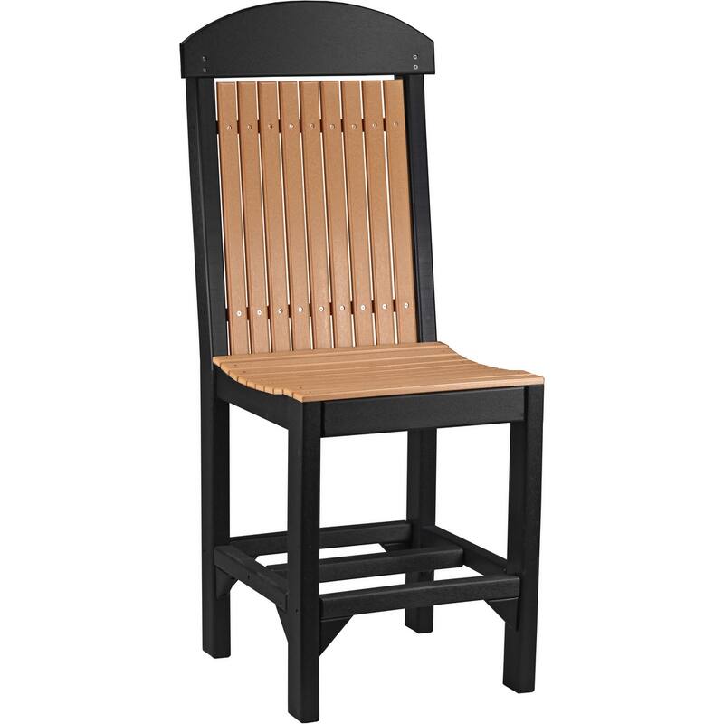 Poly Lumber Round Dining Table Set with Regular Chairs