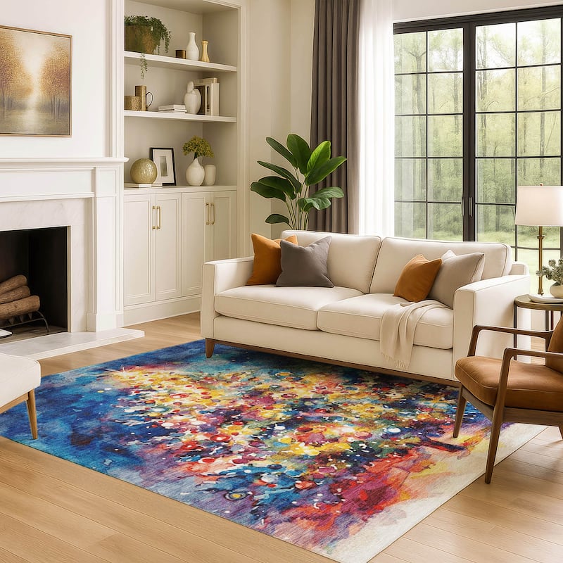 Premium Washable Super Soft Christmas Tree Mayfield Rug