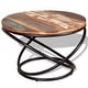 preview thumbnail 1 of 7, vidaXL Coffee Table Solid Reclaimed Wood 23.6"x23.6"x15.7"
