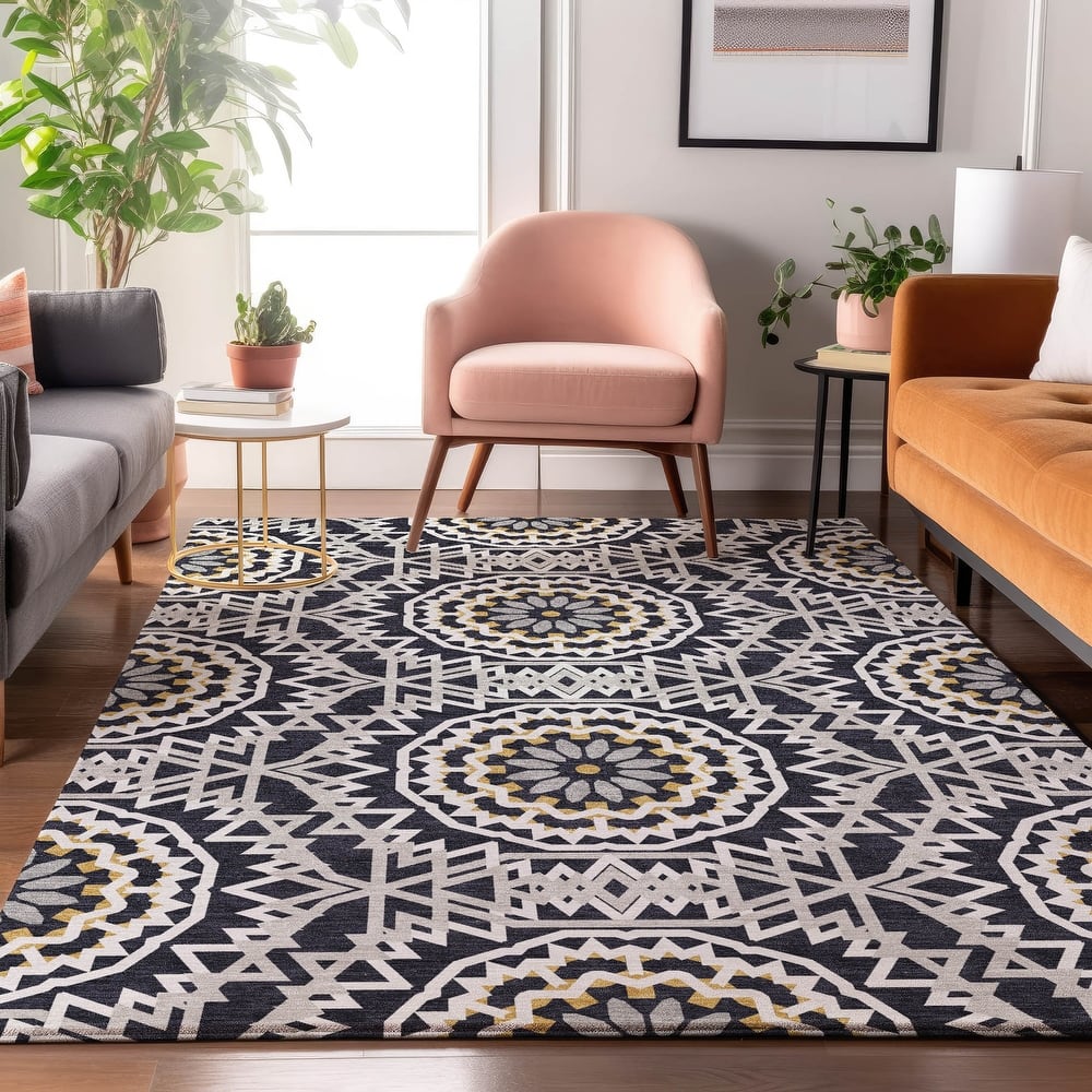 Premium Washable Super Soft Boho Global Mayfield Rug