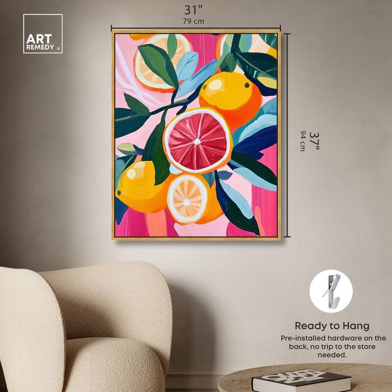 Juicy Paradox I Canvas by Art Remedy