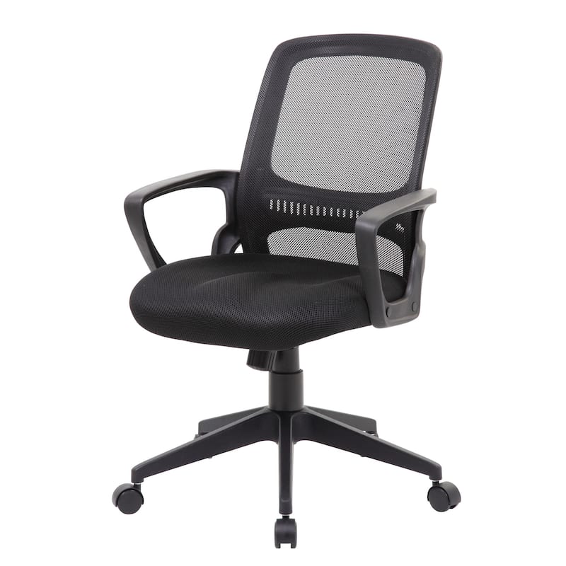 Boss Office Products Mesh Task Chair - Black