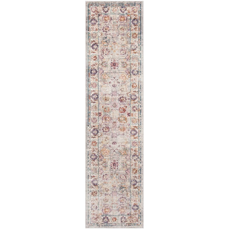 SAFAVIEH Illusion Brooke Vintage Boho Oriental Viscose Rug with