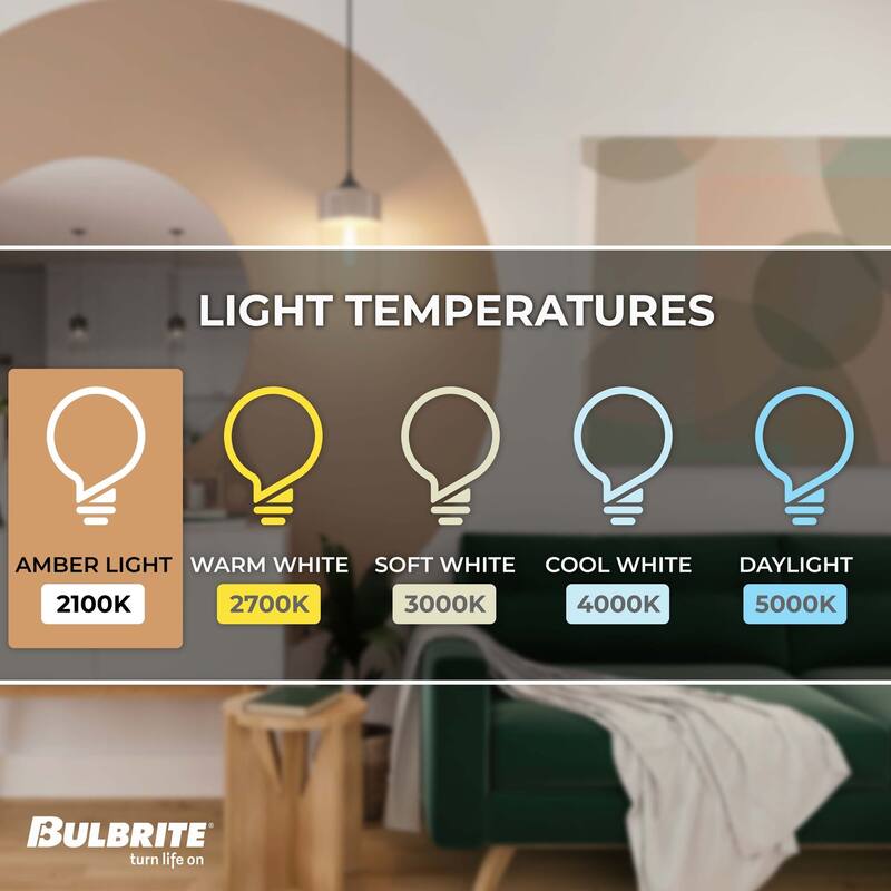 Bulbrite Pack of (4) Dimmable Antique Nostalgic Filament Incandescent Bulb