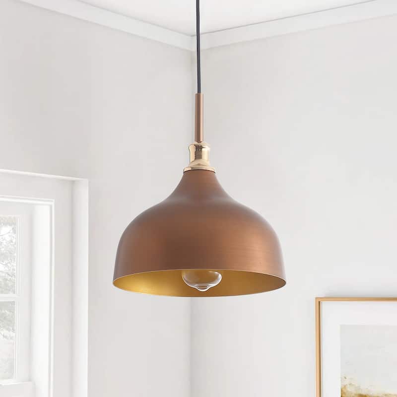 Vintage 1-Light Unique Dome Shape Pendant Lighting Fixture