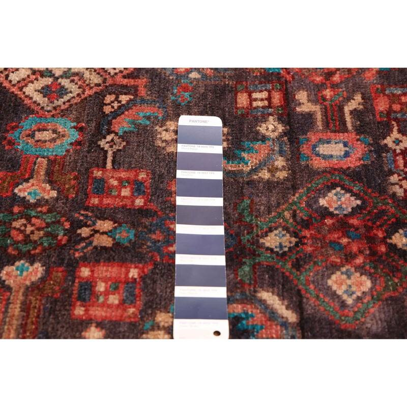 ECARPETGALLERY Hand-knotted Andelz Dark Navy, Red Wool Rug - 2'11 x 15'2