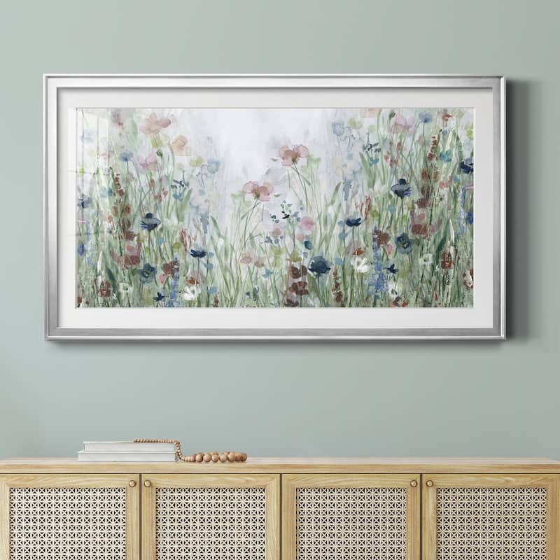 Wildflower Fields- Premium Gallery Framed Print - Ready to Hang