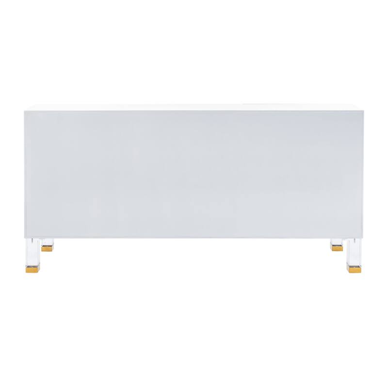 SAFAVIEH Home Poppy 3-Door Sideboard - 62"W x 16"D x 30"H