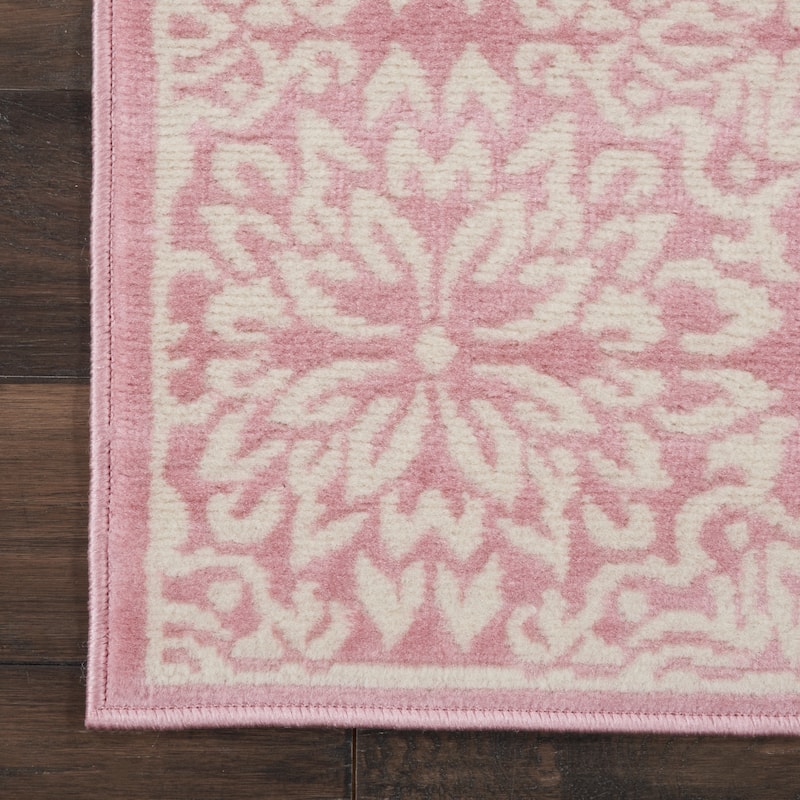 Nourison Jubilant Floral Medallion Area Rug