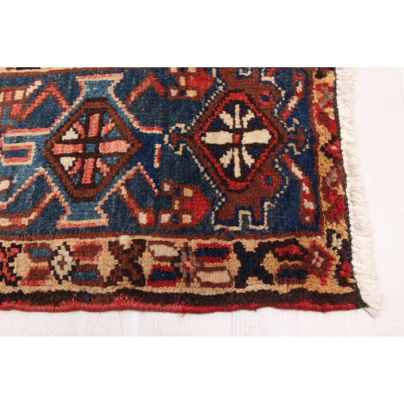 ECARPETGALLERY Hand-knotted Sarabi Light Red Wool Rug - 7'7 x 10'7