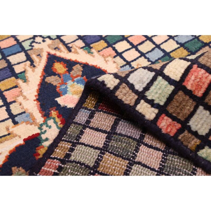 ECARPETGALLERY Hand-knotted Melis Multi Color Wool Rug - 2'1 x 6'0