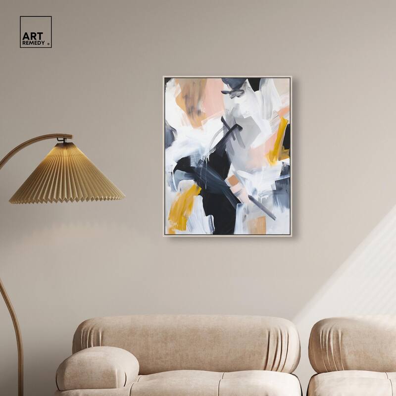 Rustic Noir Canvas by Art Remedy