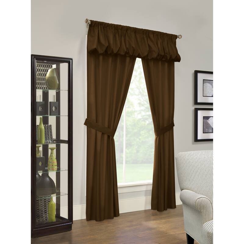 ThermaLogic Prescott Insulated Five Piece Curtain Panel Set