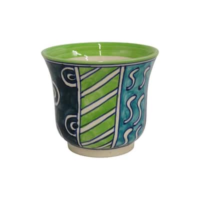 Home&Manor Ceramic Planter Multicolor