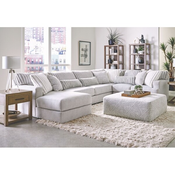 Sectional left facing chaise discount