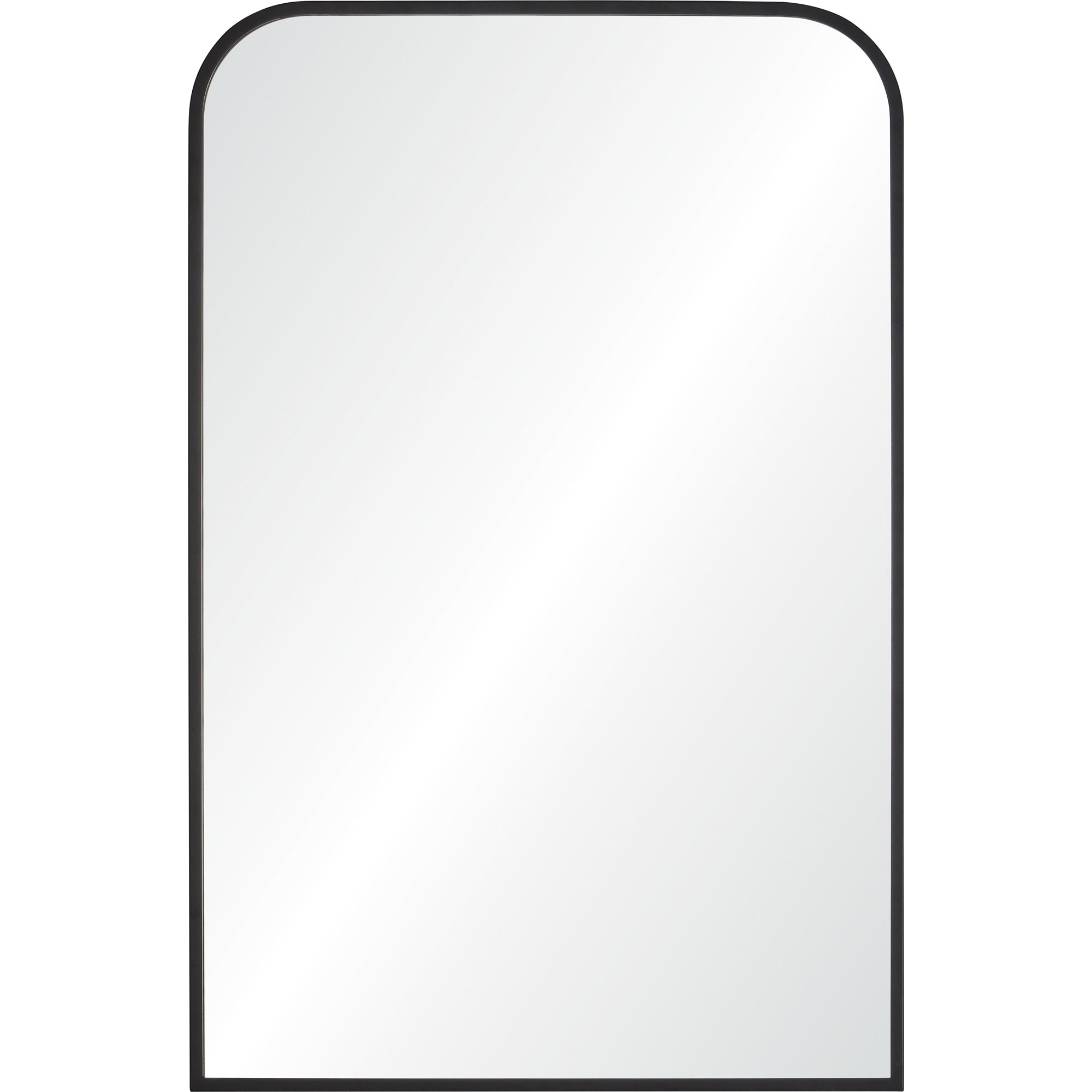 Renwil Jackline Framed Matte Black Mirror - Large