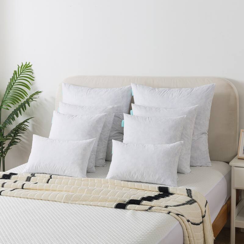 Waverly Feather Throw Pillow Inserts, Set of 2