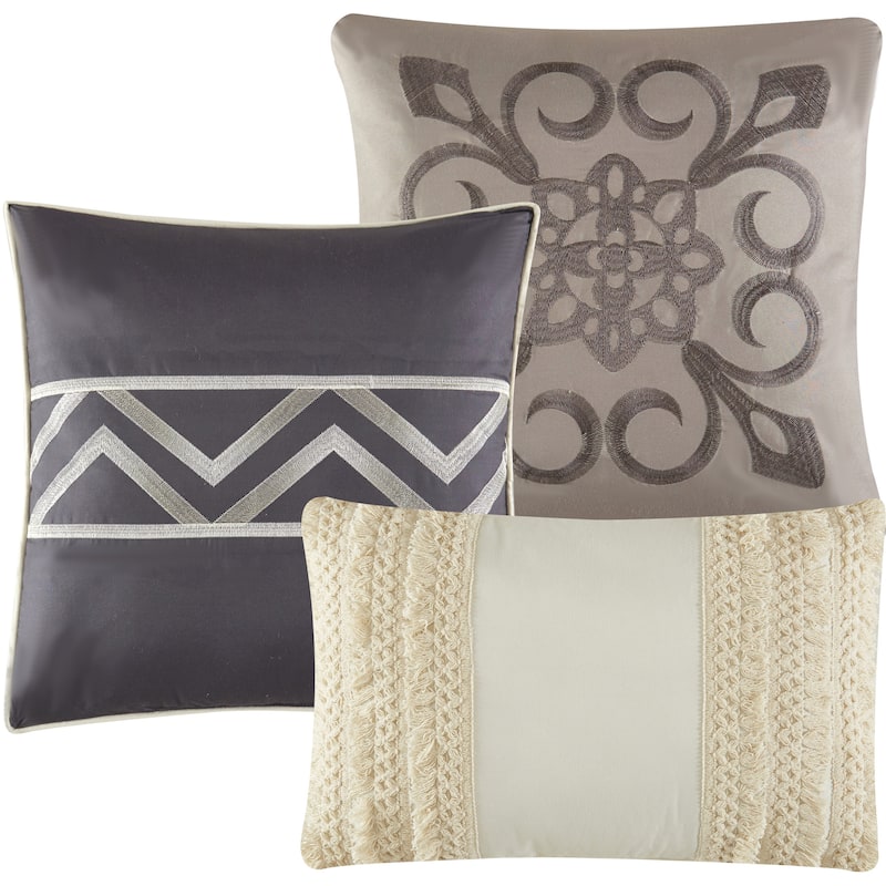 Nanshing Saryana 7 Piece Embroidered Comforter Set