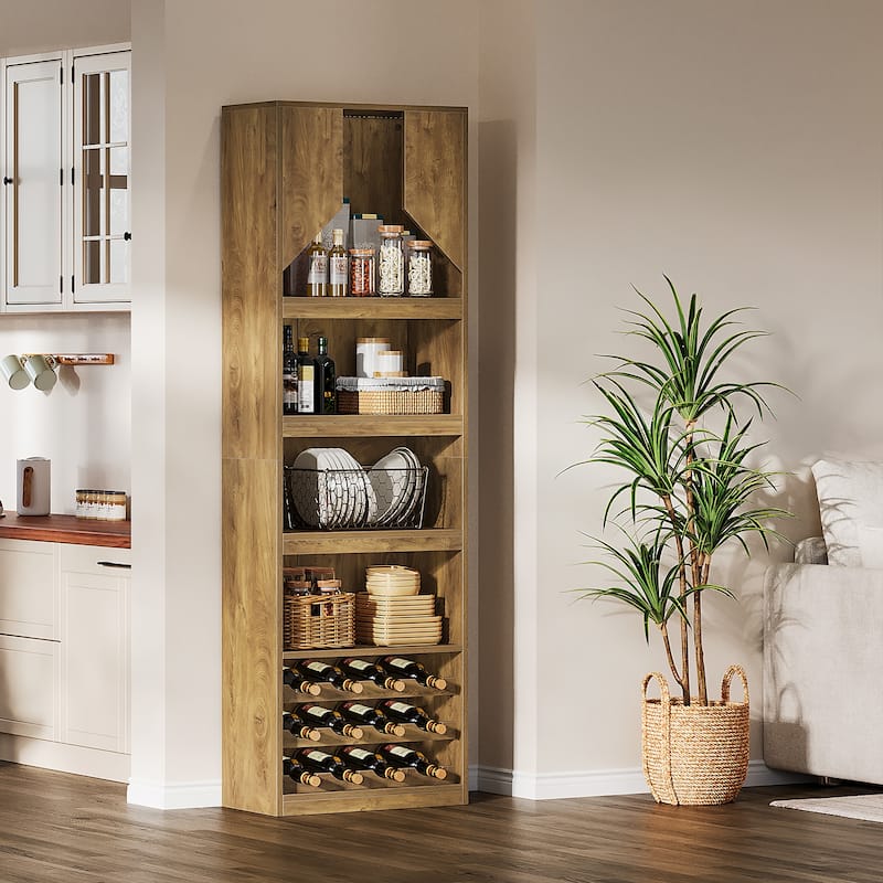 Tall Wine Bar Cabinet