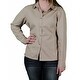 Sea Palms by Hartwell Ladies Brushed Twill Long Sleeve Blouse - Thumbnail 6